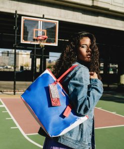 Alternative view of KEITH HARING THE BIG BLUE PURSE ART TOTE