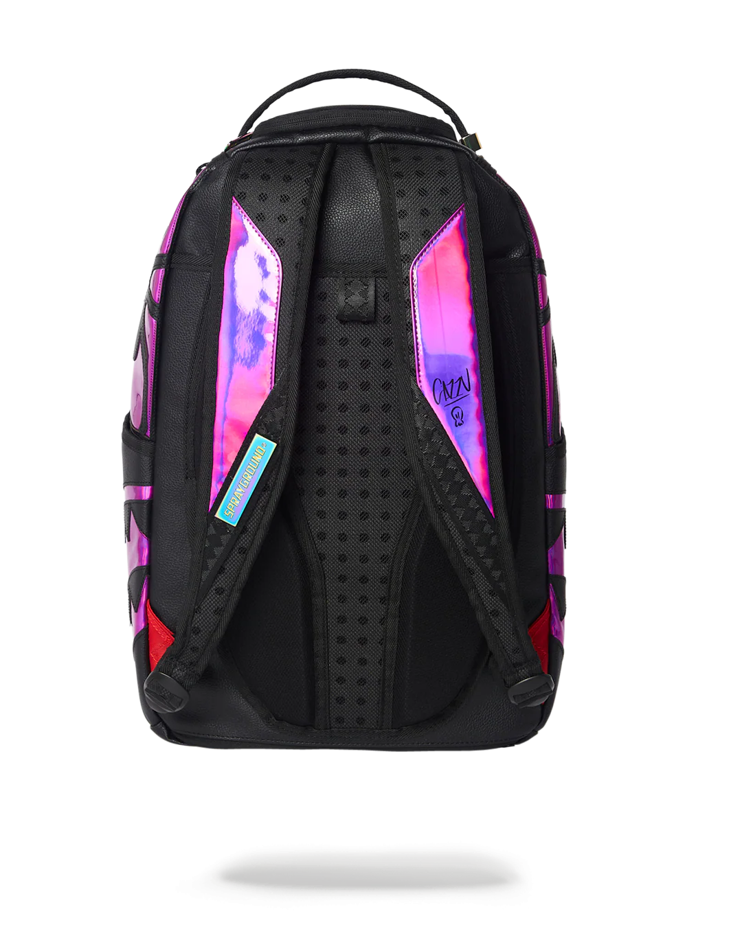 CAZZU IRIDESCENT CUT & SEW SPIDER SKULL SHARK BACKPACK (DLXV) - Image 9