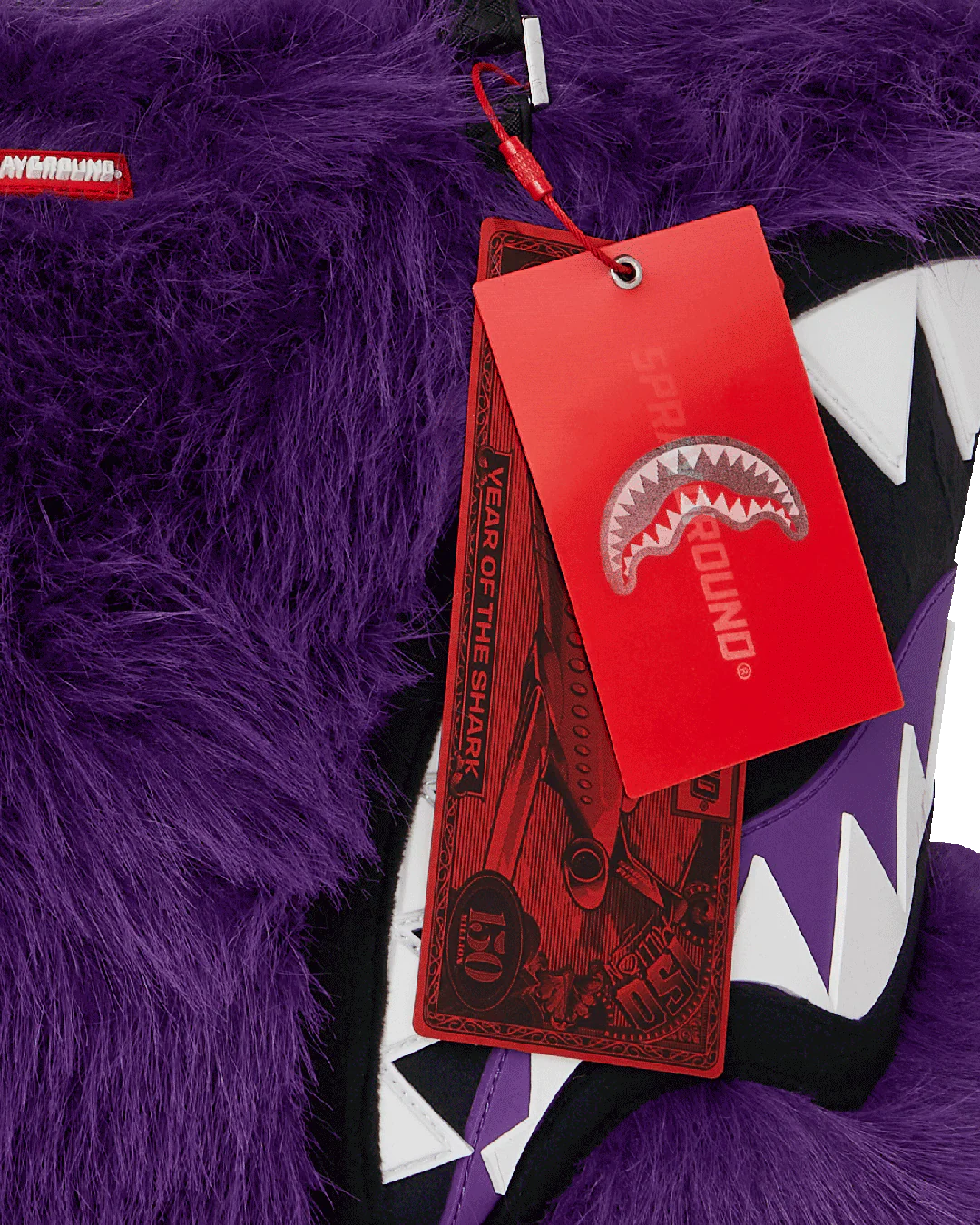 FURZILLA SHARK (PURP) TOTE - Image 9