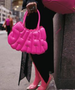 Alternative view of PINK POP SHARK BUBBLE HANDBAG