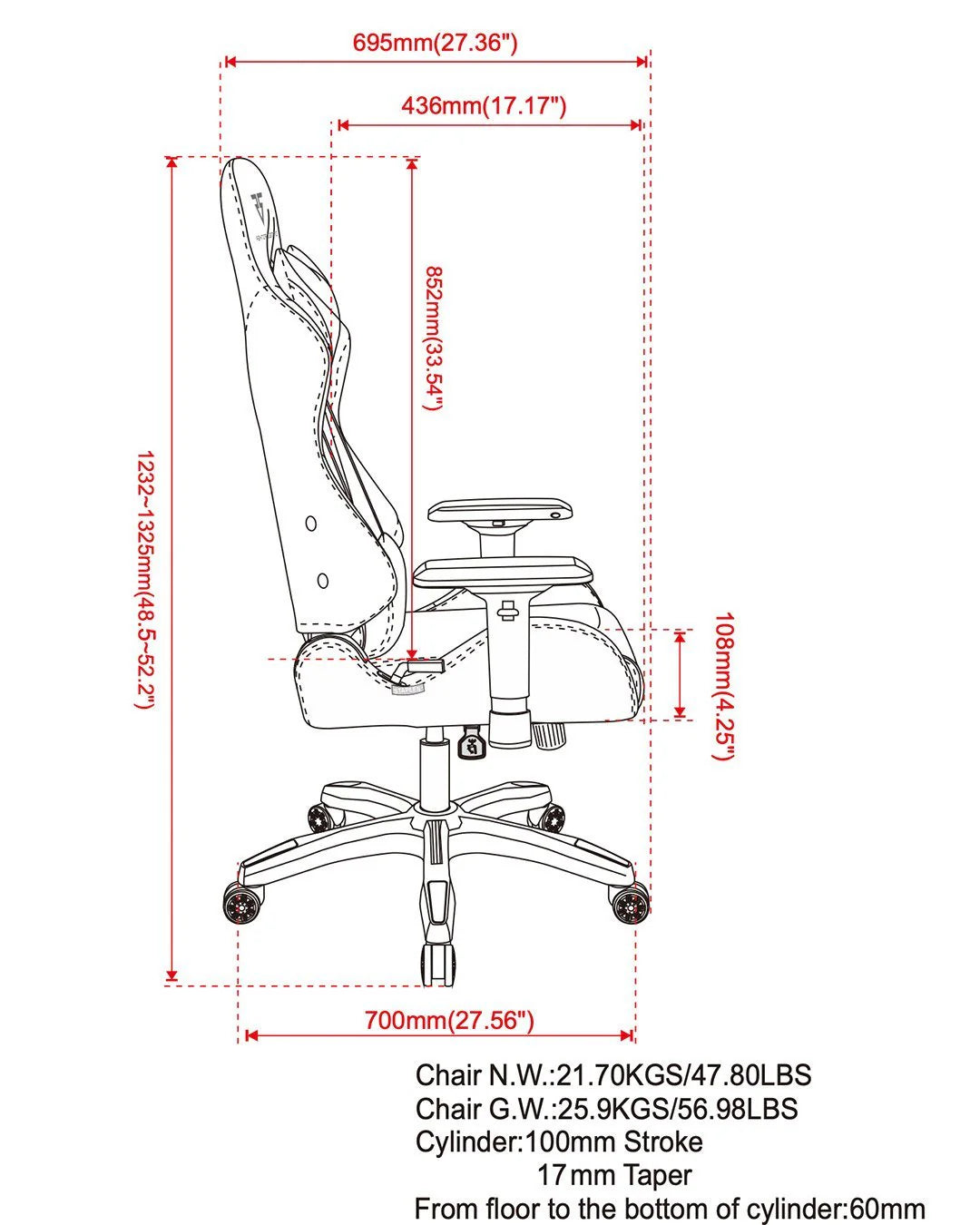 SG OG GAMING CHAIR - Image 29