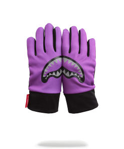 Alternative view of PURPLE 3M SHARK MOUTH GLOVES