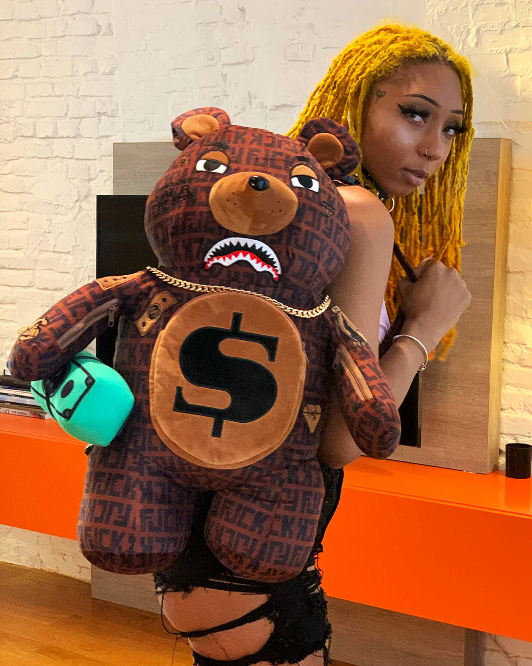 OFFENDED MONEYBEAR TEDDYBEAR BACKPACK - Image 11