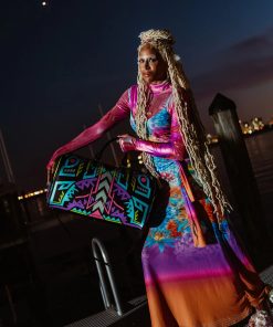 Alternative view of A.I. PATH TO THE FUTURE III DUFFLE - SANDFLOWER COLLAB (GLOW IN THE DARK)