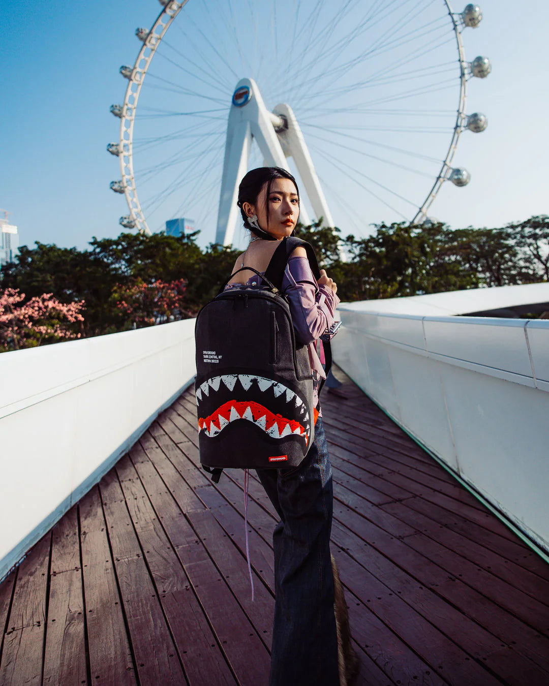 SHARK CENTRAL DENIM VENOM BACKPACK - Image 10