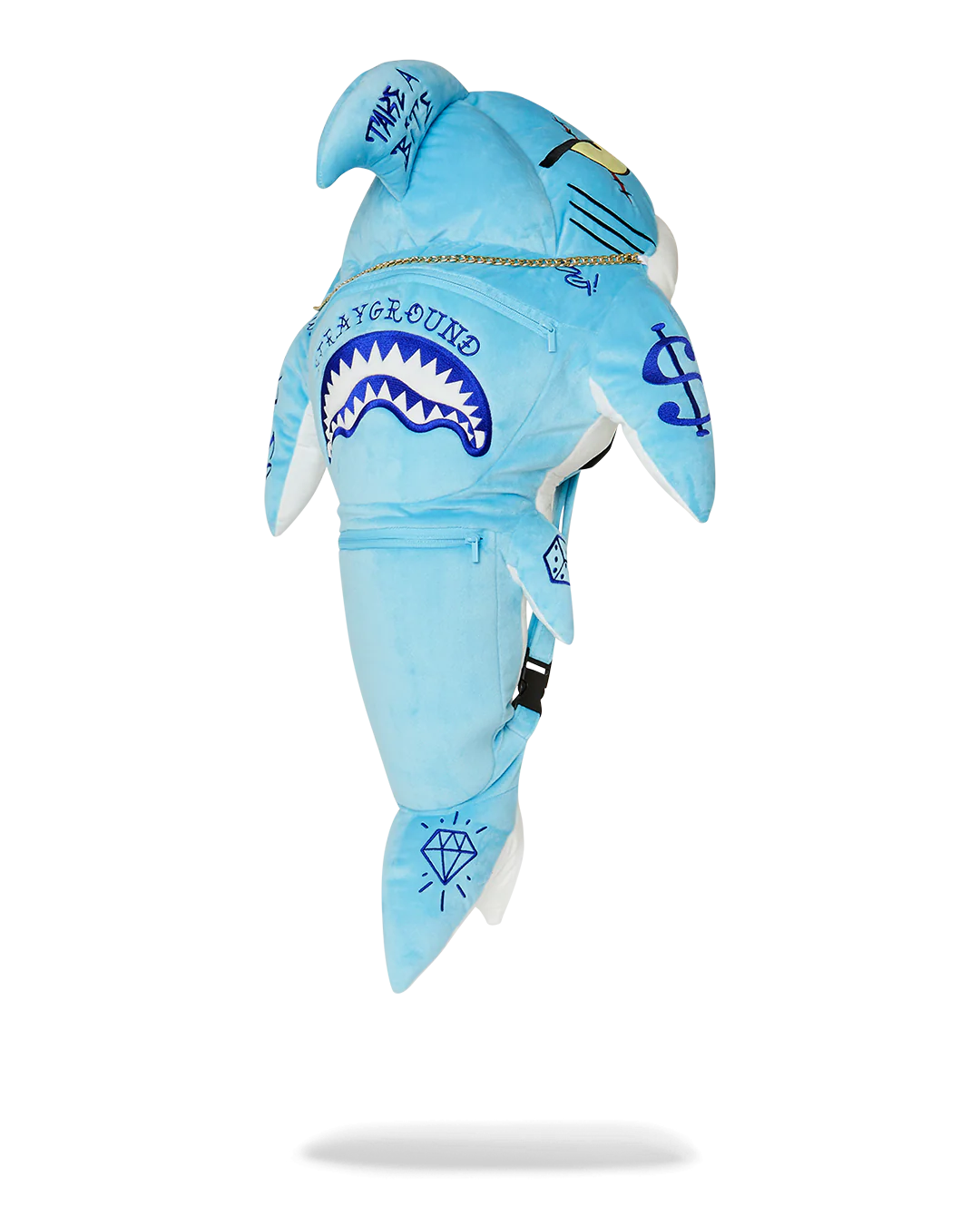 STUFFED SAVAGE HOODY BACKPACK SHARK - Image 5