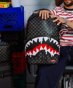 Alternative view of SHARKS IN PARIS THUNDERDRIP BACKPACK