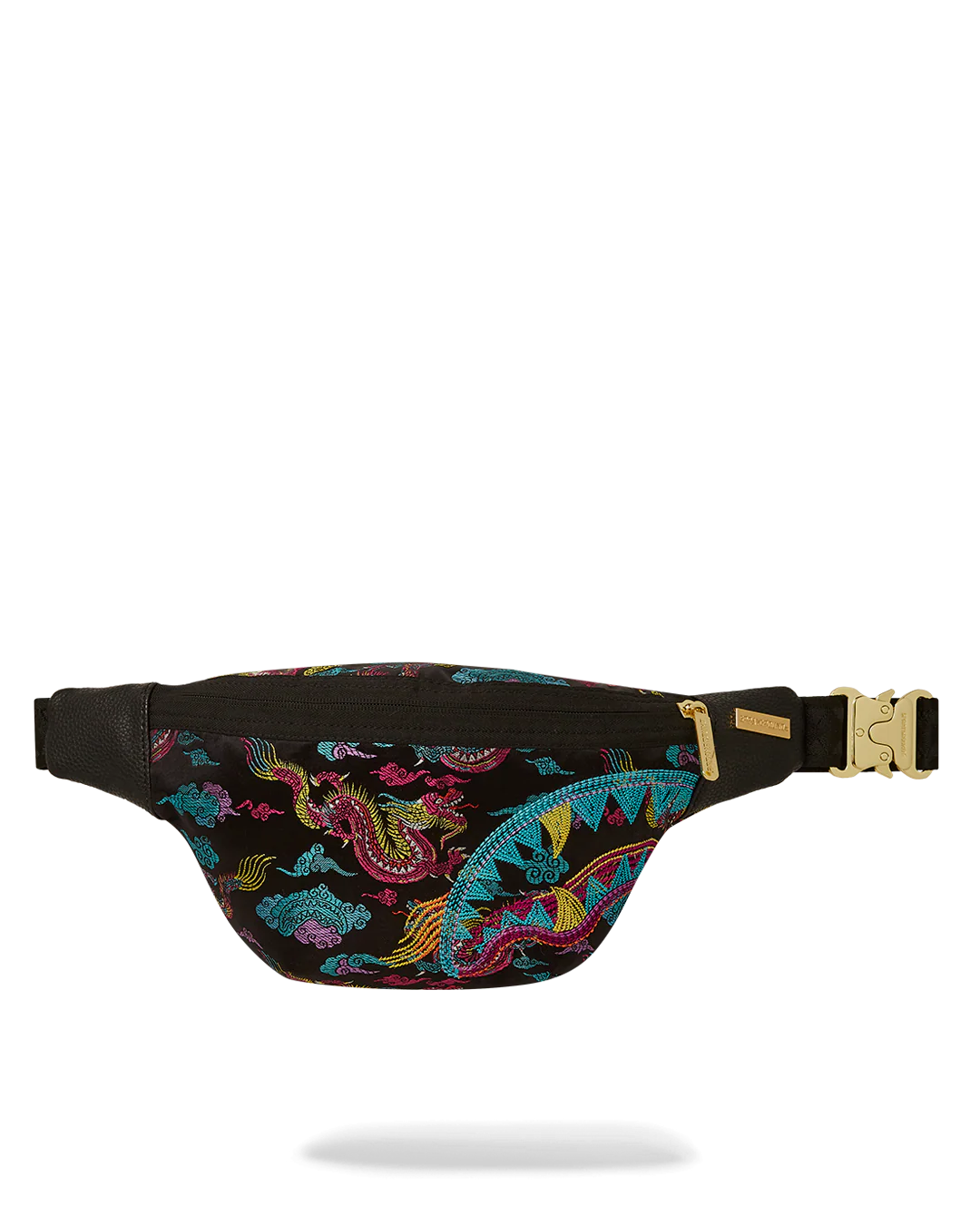EMBROIDERED DRAGONS SAVVY CROSSBODY
