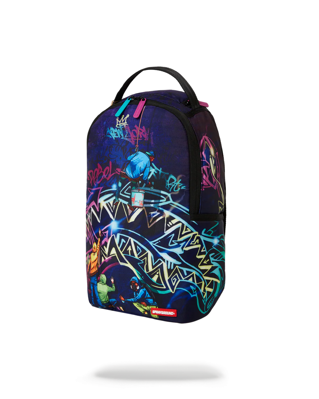 MIDNIGHT GRAFFITI ARTISTS MINI BACKPACK - Image 8