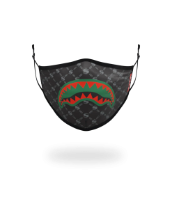 ADULT SPUCCI (BLACK) FORM-FITTING FACE MASK