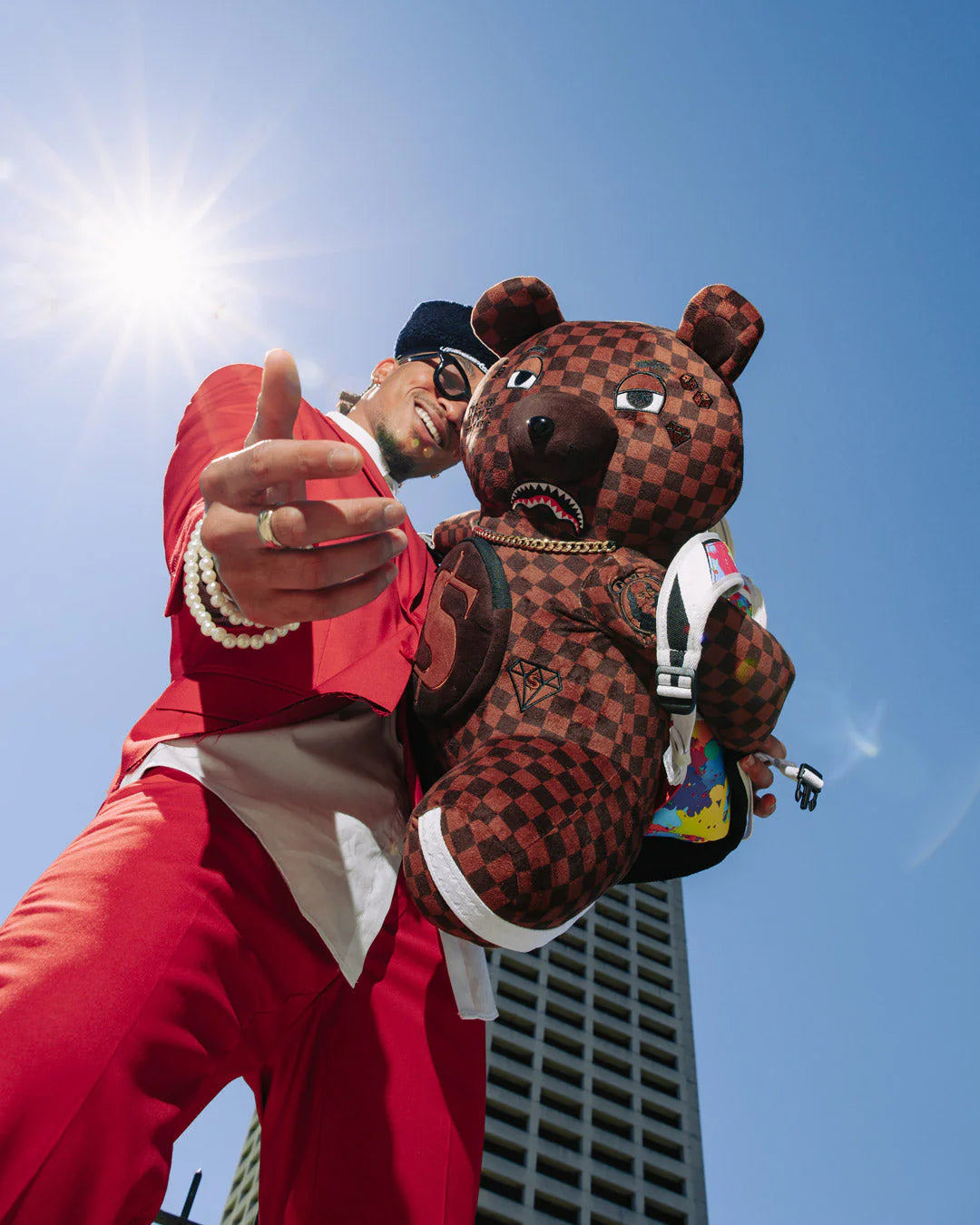 BEAR WEARING BACKPACK AS A BACKPACK - Image 8