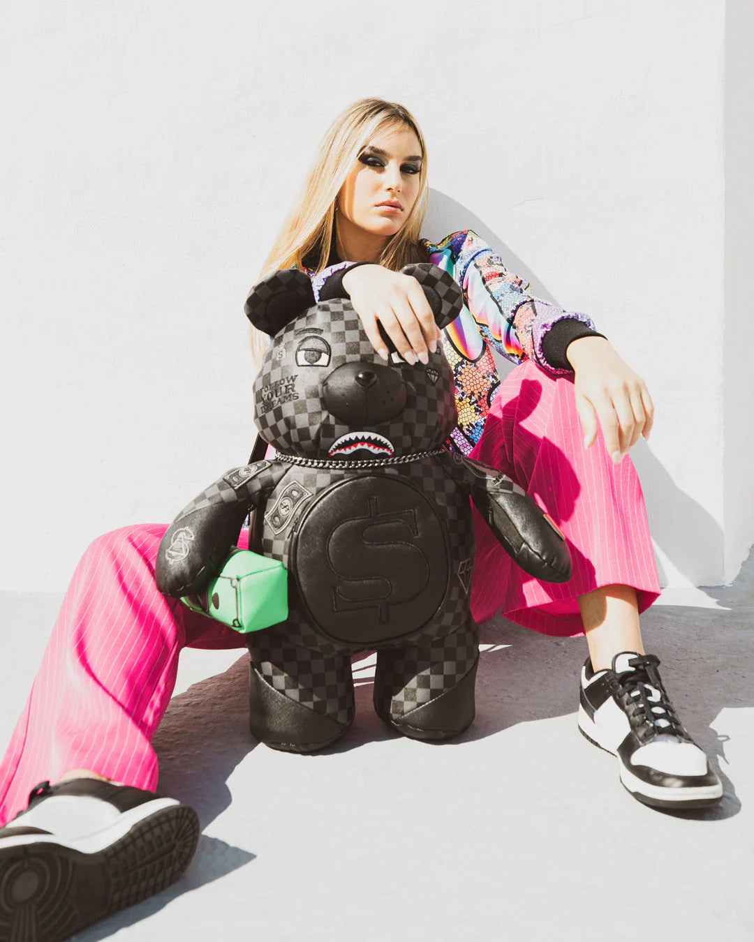 HENNY AIIR TO THE THRONE MONEYBEAR TEDDYBEAR BACKPACK - Image 10