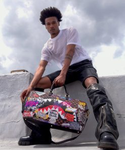 Alternative view of SHARKS IN PARIS THE RIZZ DUFFLE