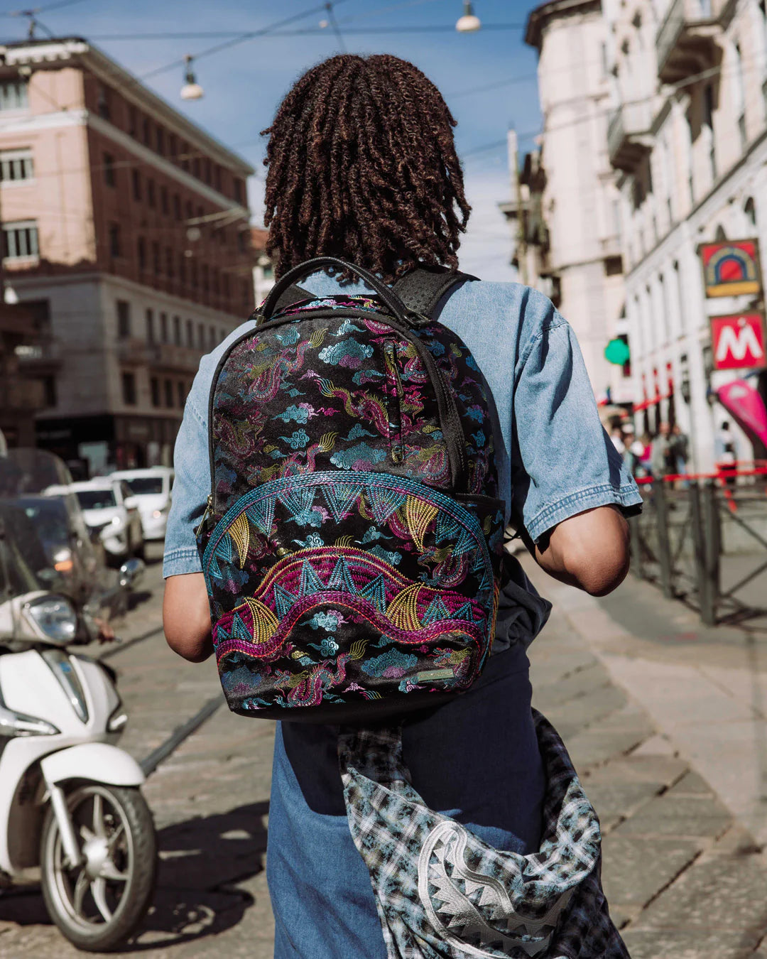EMBROIDERED DRAGONS DLX BACKPACK - Image 11