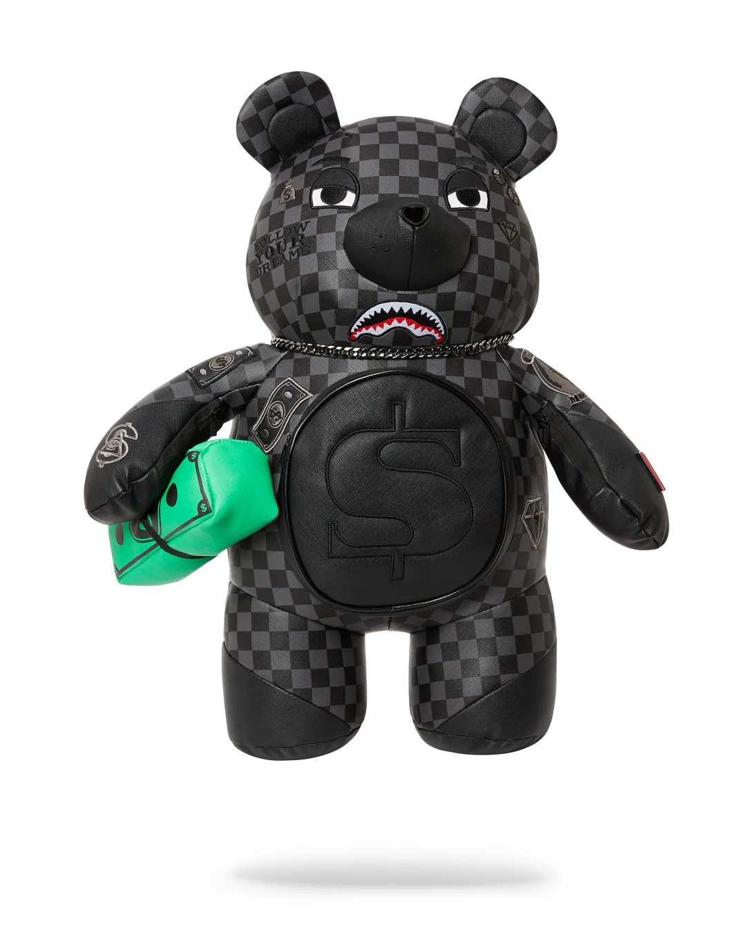 HENNY AIIR TO THE THRONE MONEYBEAR TEDDYBEAR BACKPACK