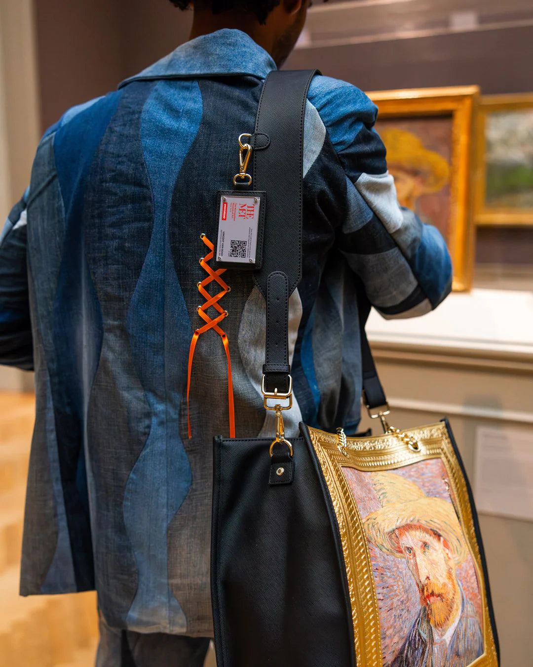 THE MET VAN GOGH FRAMED SELF-PORTRAIT TOTE - Image 4
