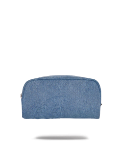 STONE WASHED SHARK PENCIL POUCH