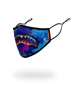 Alternative view of KIDS FORM FITTING MASK: COLOR DRIP