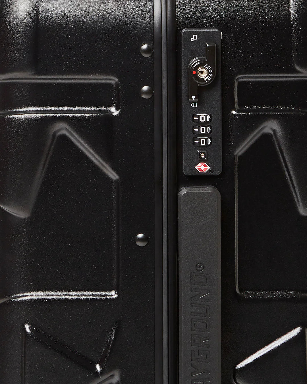 MOLDED SHARKITECTURE BLACK HARDSHELL CARRY-ON LUGGAGE - Image 9