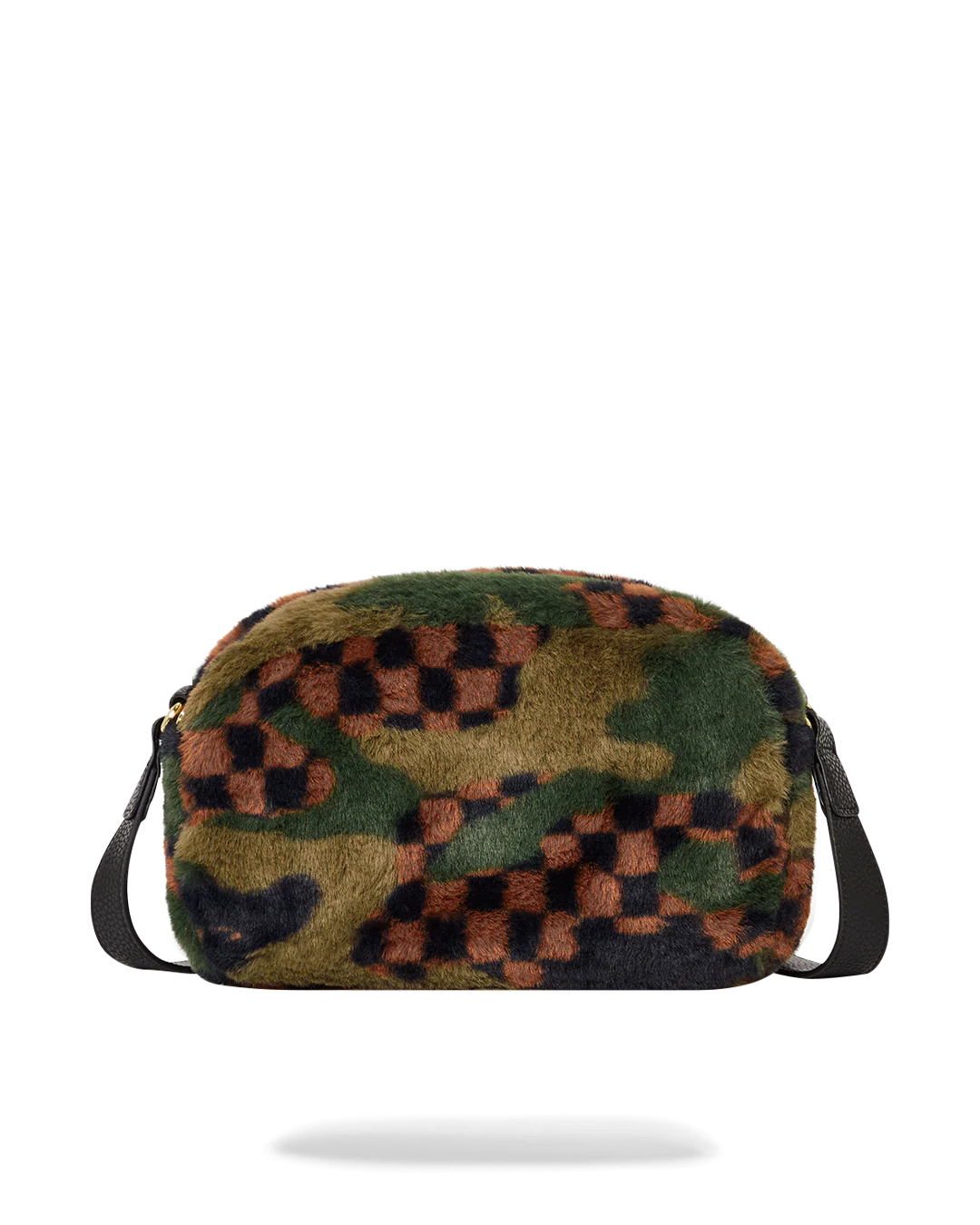 BIG SKY FUR SHARK MESSENGER BRICK BAG - Image 5