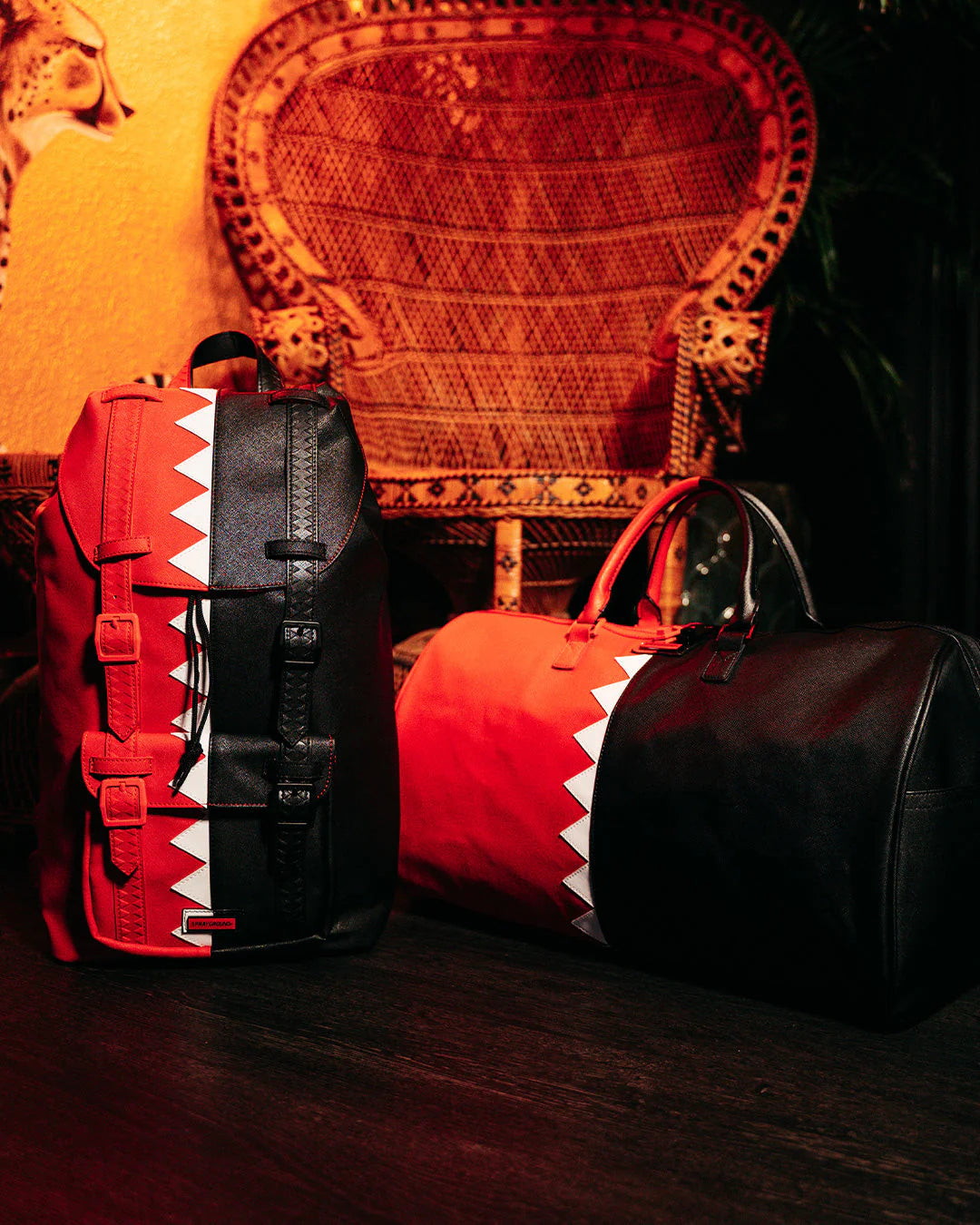 VERTICAL SHARK CUT & SEW DUFFLE - Image 13