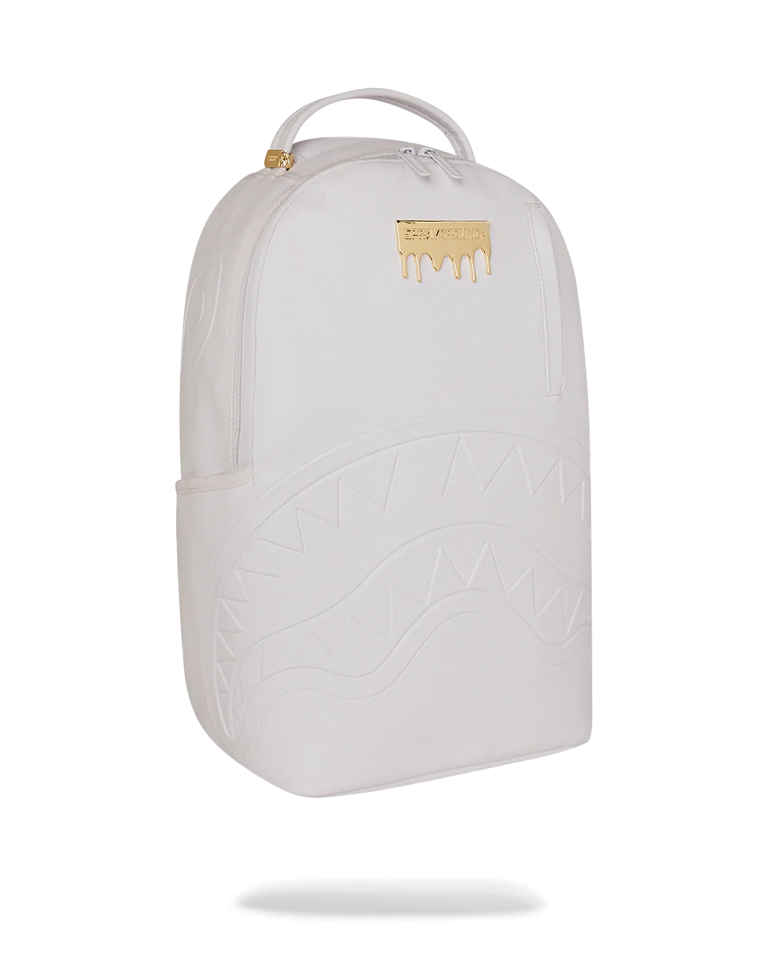 GOLD BRICK LUXE WHITE BACKPACK - Image 4
