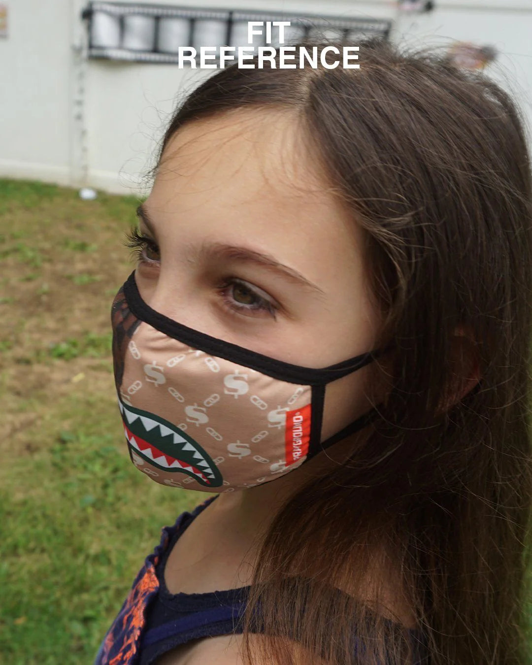 KIDS FORM FITTING MASK: ARCADE SHARK - Image 8