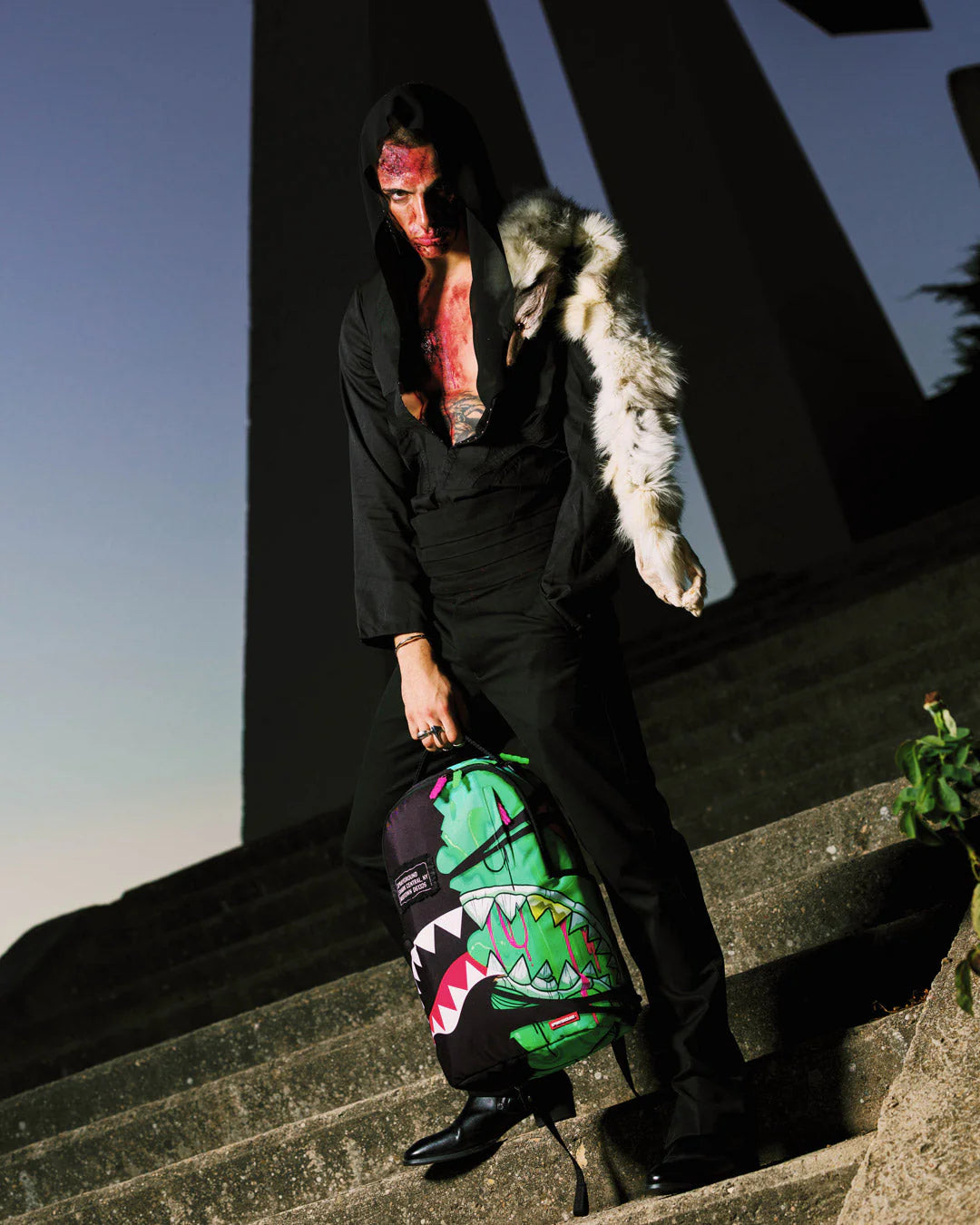ZOMBIE OOZE SHARK CENTRAL BACKPACK - Image 3