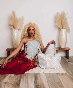Alternative view of A.I. AFRICAN INTELLIGENCE ELEGANT ENERGY TOTE - SANDFLOWER COLLAB