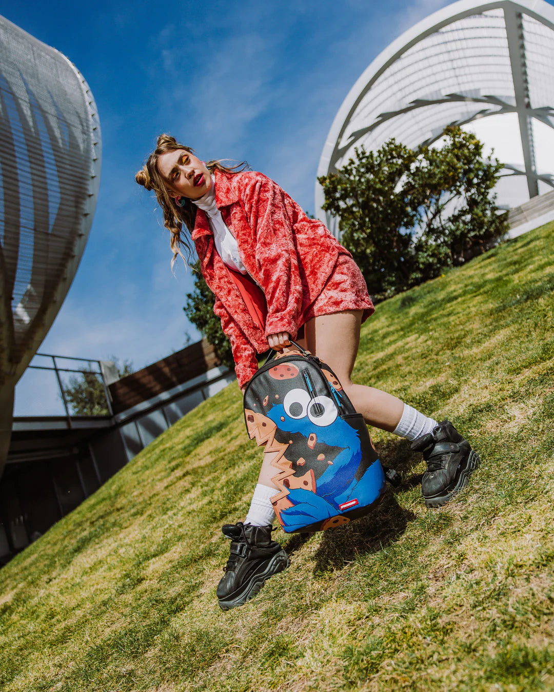 COOKIE MONSTER COOKIE SHARKBITE BACKPACK (DLXV) - Image 6