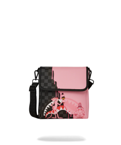 PINK PANTHER PINK PAINTER MESSENGER SLING BAG