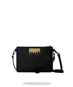 GOLD BRICK DRIP CROSSOVER CLUTCH