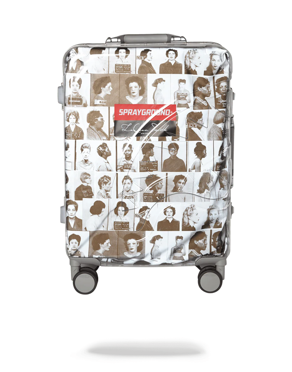 LAQUAN SMITH EMBOSSED CLEAR 3M CARRY-ON - Image 8