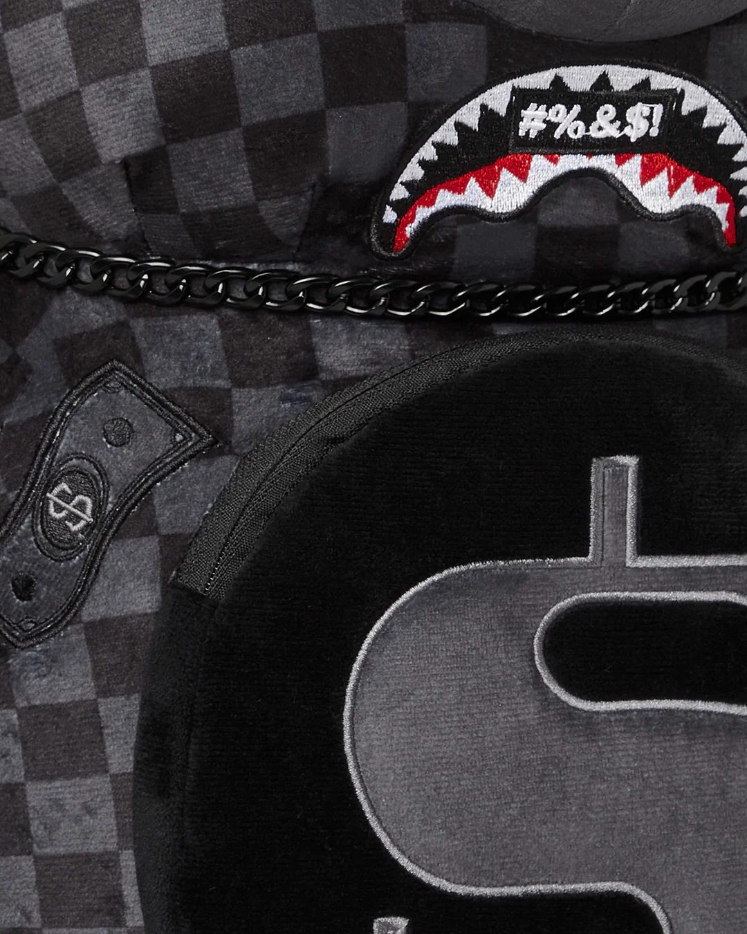 'WHAT THE BEEP' SHARK MONEYBEAR TEDDYBEAR BACKPACK - Image 8