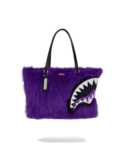 FURZILLA SHARK (PURP) TOTE