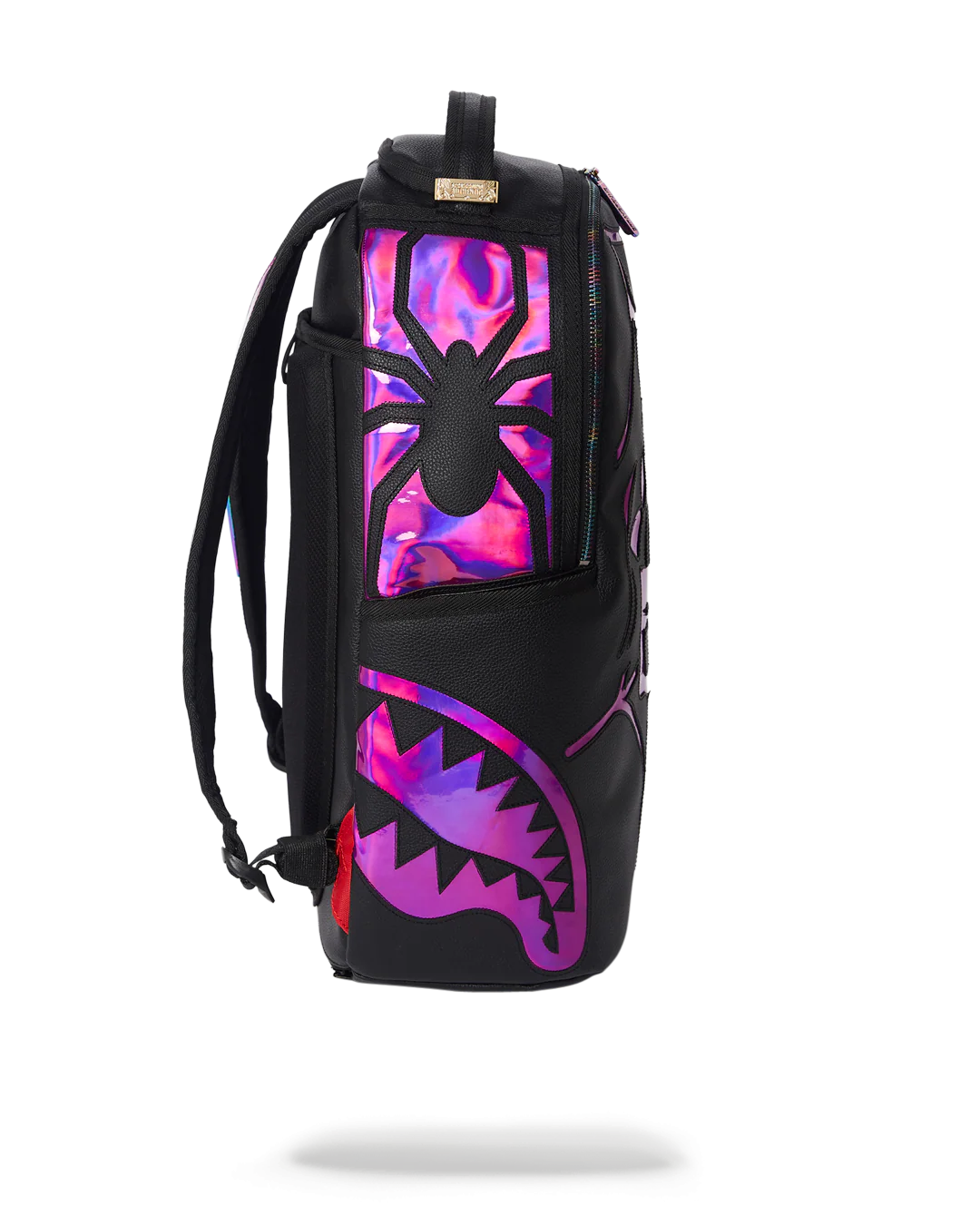 CAZZU IRIDESCENT CUT & SEW SPIDER SKULL SHARK BACKPACK (DLXV) - Image 5