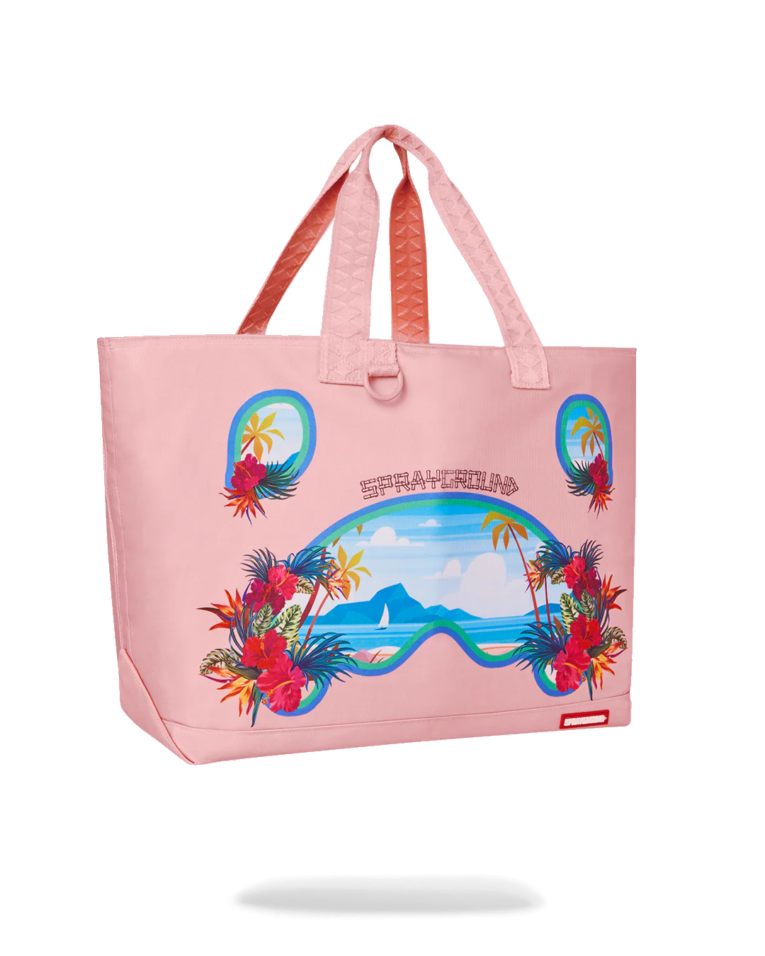 BORA BORA SHARK ISLAND VILLA BEACH TOTE - Image 3