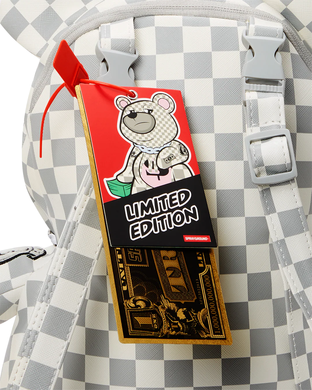 XTC LA PALAIS MEDIUM MONEYBEAR TEDDYBEAR BACKPACK - Image 10