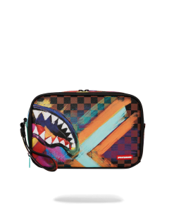 SHARKS IN PARIS CITY STREAKS TOILETRY BAG