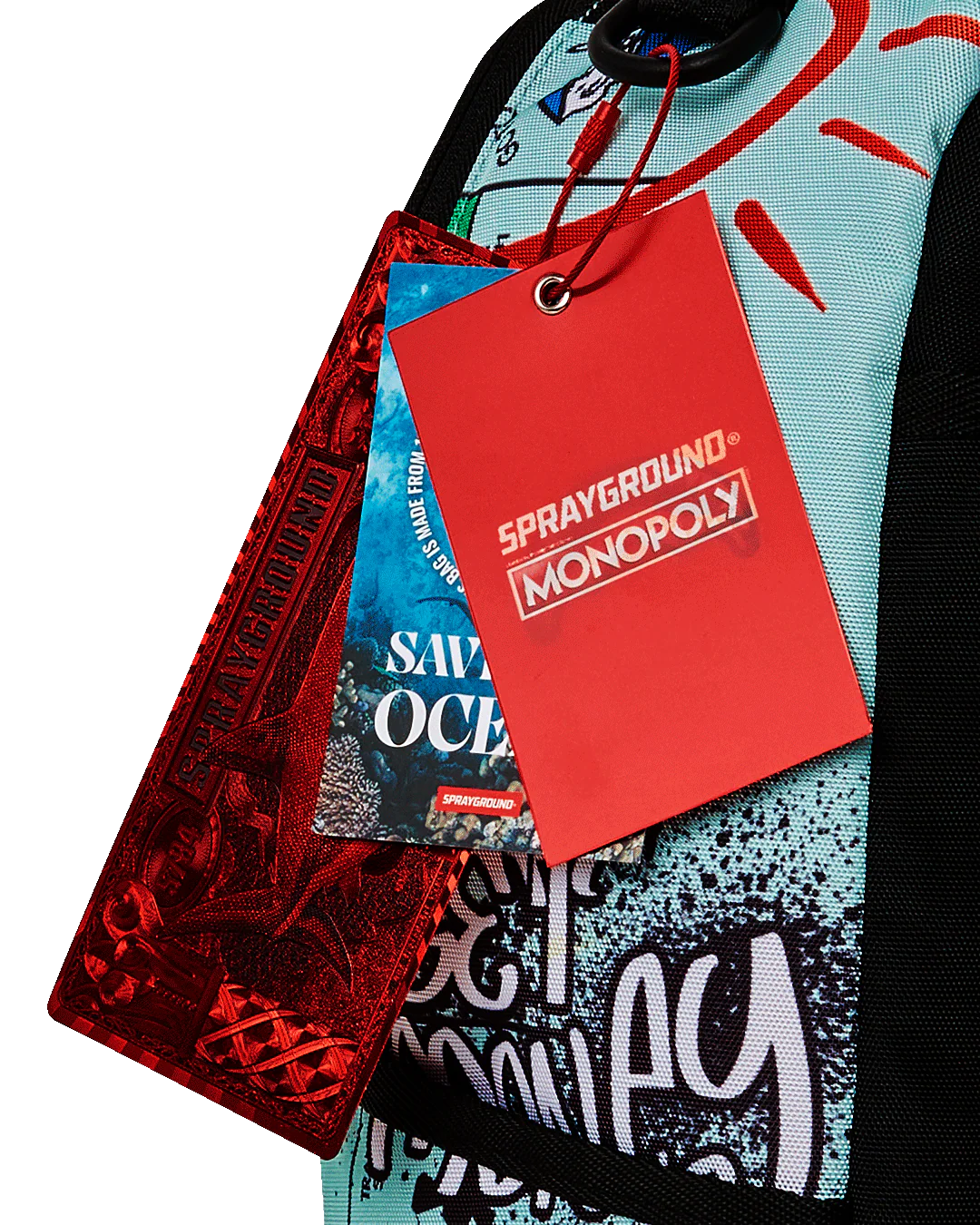 MONOPOLY DO NOT PASS GO DLXSR BACKPACK - Image 10