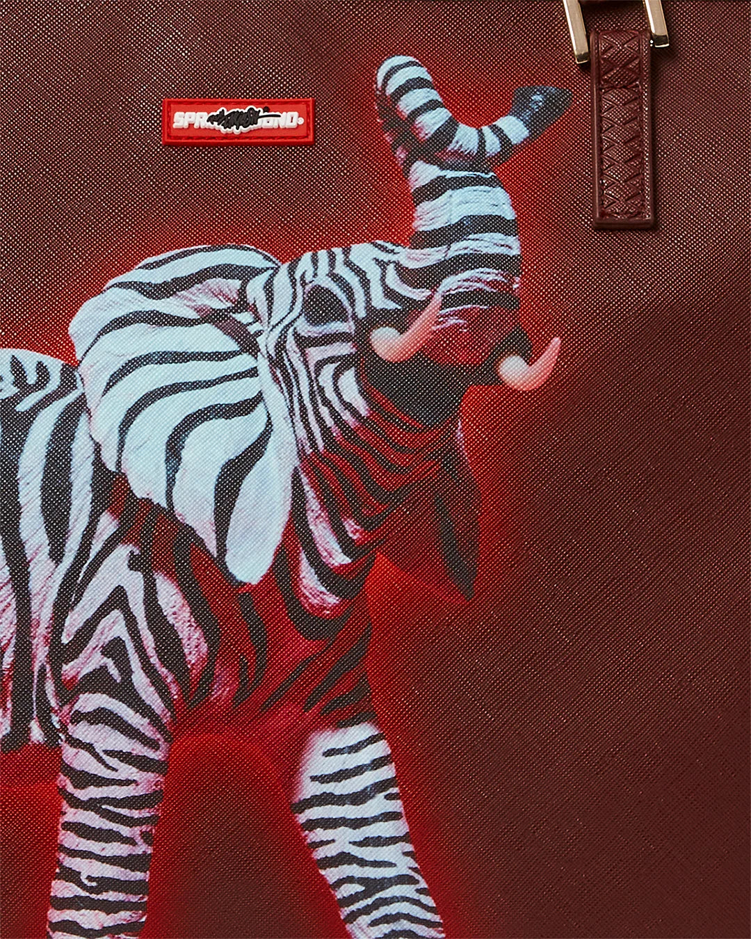 ZEBRA ELEPHANT RON ENGLISH COLLAB TOTE - Image 10