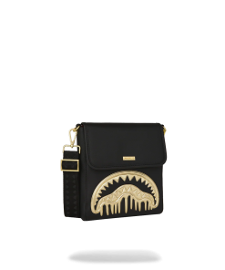 Alternative view of GOLDHEART SHARK DRIP MESSENGER SLING