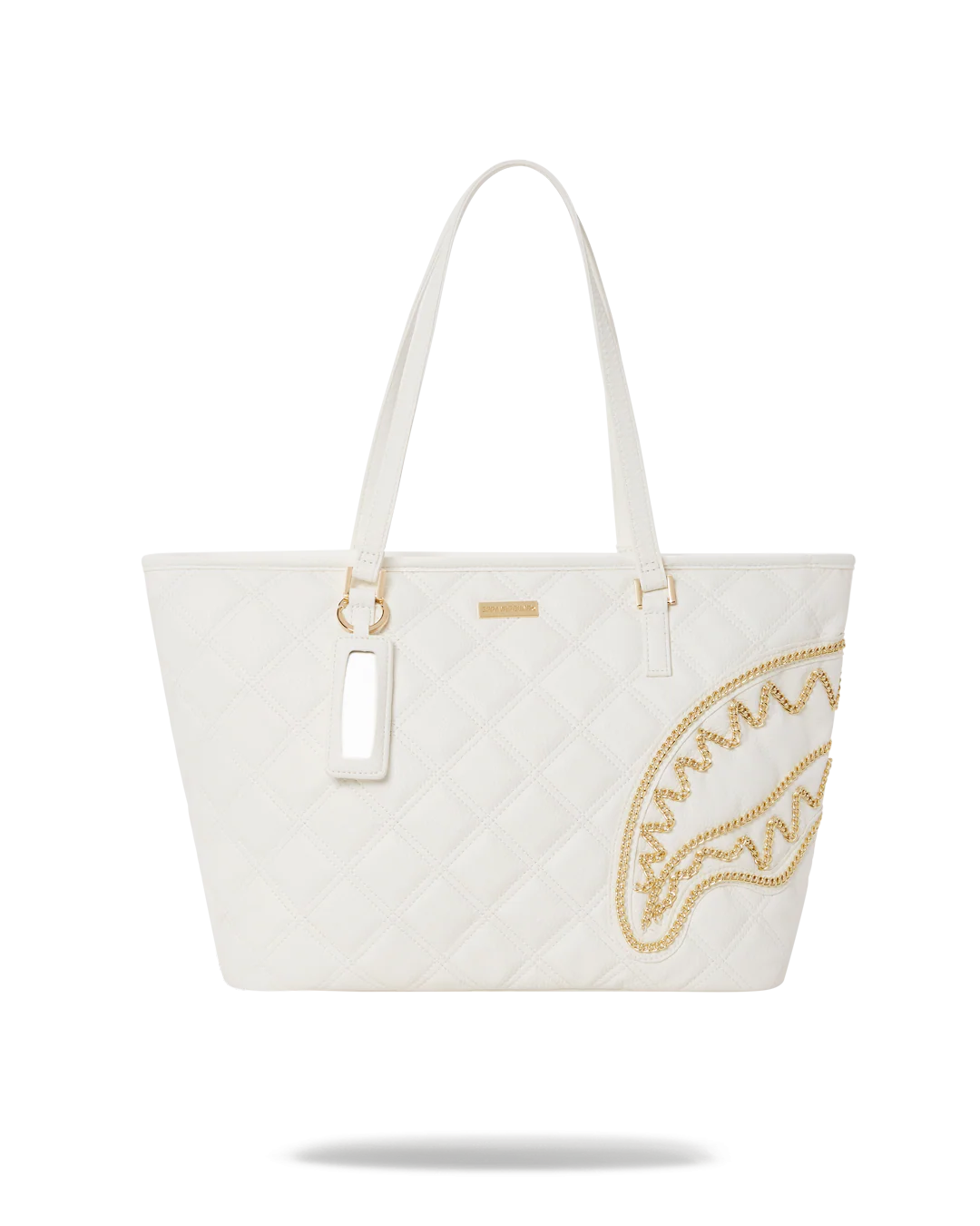 RIVIERA LE BLANC GOLD CHAIN SHARK TOTE