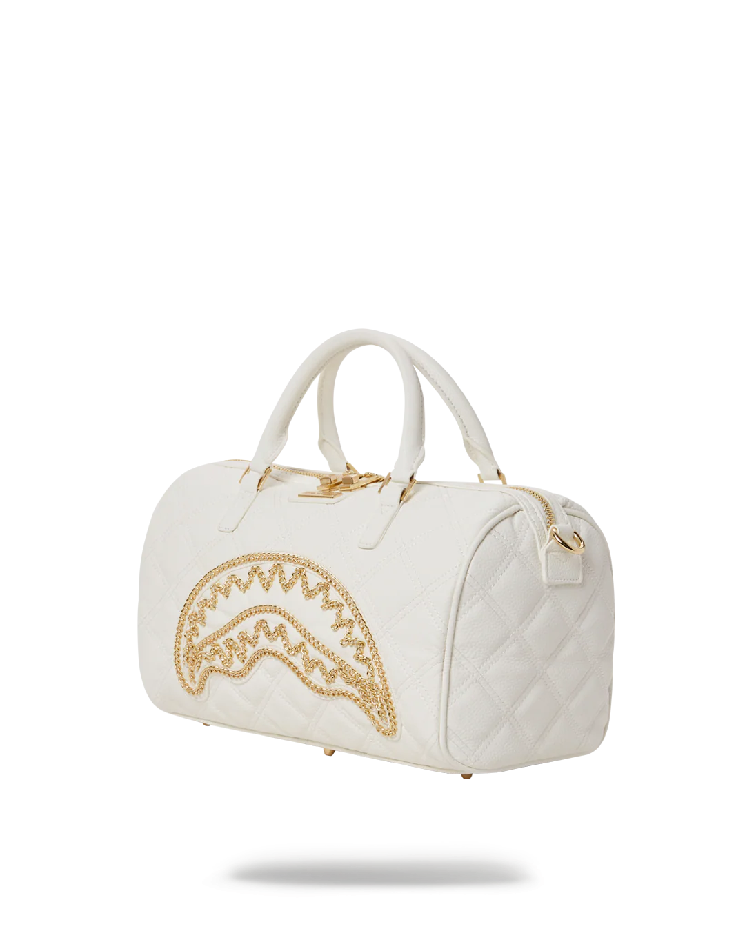 RIVIERA LE BLANC GOLD CHAIN SHARK MINI DUFFLE - Image 4
