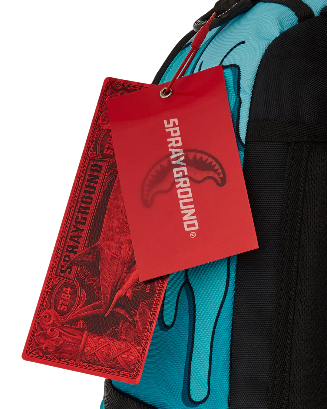JORGE RODRIGUEZ THE ARTIST COLLAB DRIPS SHARKS BACKPACK - Image 11
