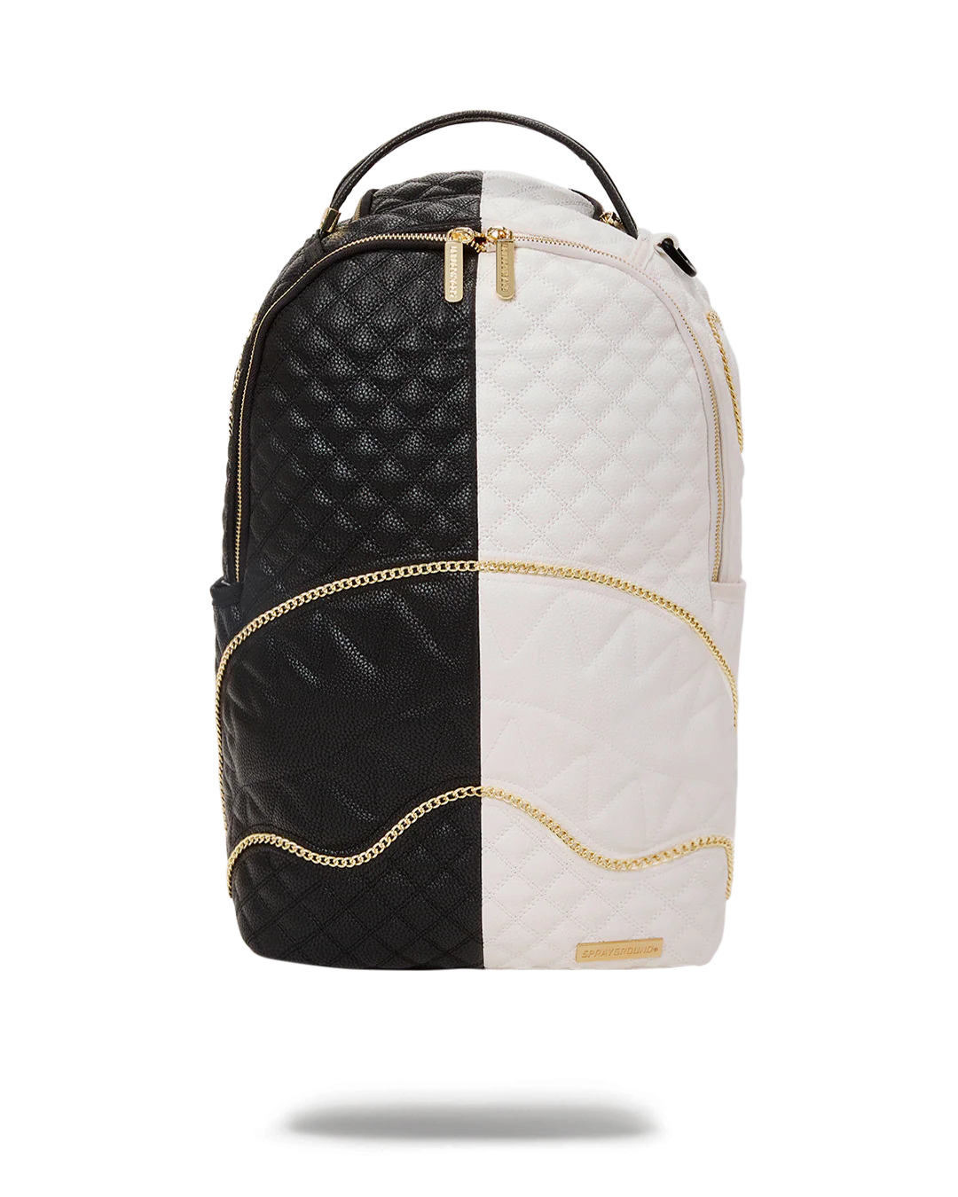 LEVELED UP SPLIT QUILT SHARK BACKPACK (DLXV)