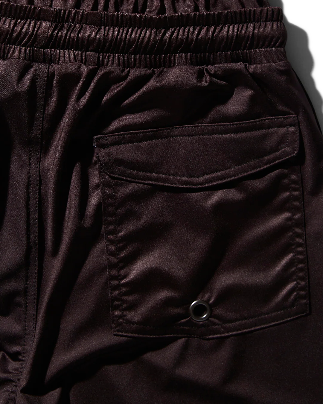 KIDS JAPAN WAVE SWIM TRUNKS (BLACK) - Image 4