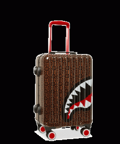 FRENZY SHARKS SHARKNAUTICS HARDSHELL CARRY-ON LUGGAGE