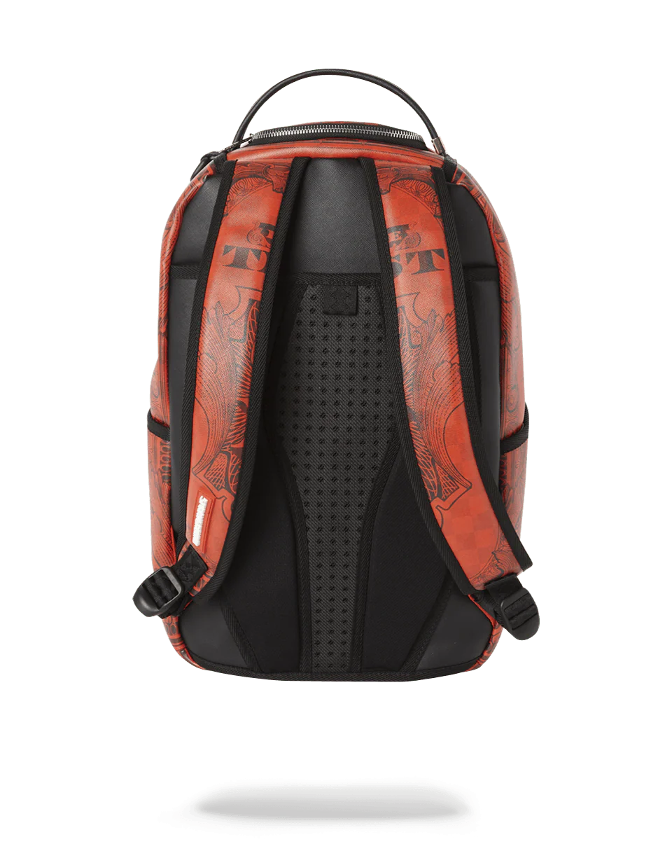 IN GOD WE TRUST RED BACKPACK (ONE OF ONE) - Image 5