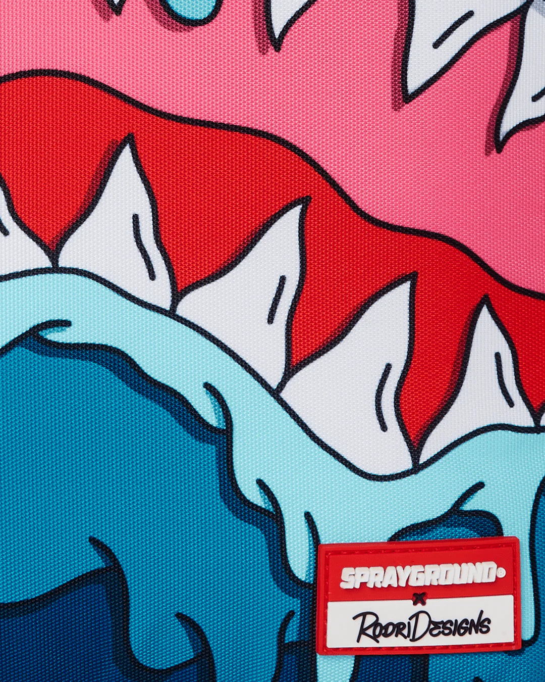 JORGE RODRIGUEZ THE ARTIST COLLAB DRIPS SHARKS BACKPACK - Image 10